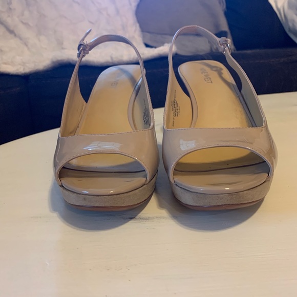 Nine West Gabrielle Slingback Platform Pumps - Picture 2 of 5